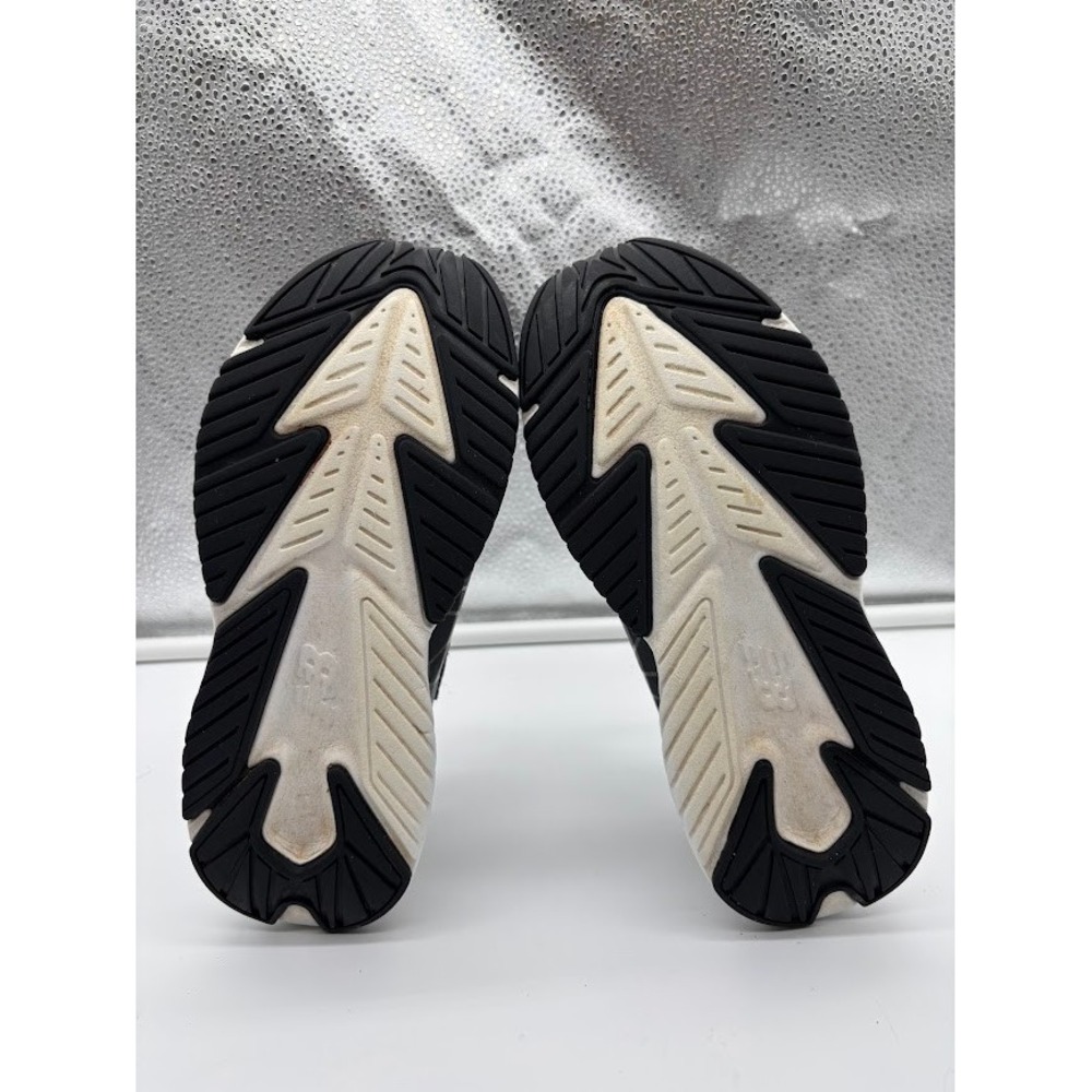 New Balance Rave Run v1 Kids Sneakers Black White Mesh Hook and Loop Strap - Picture 4 of 10